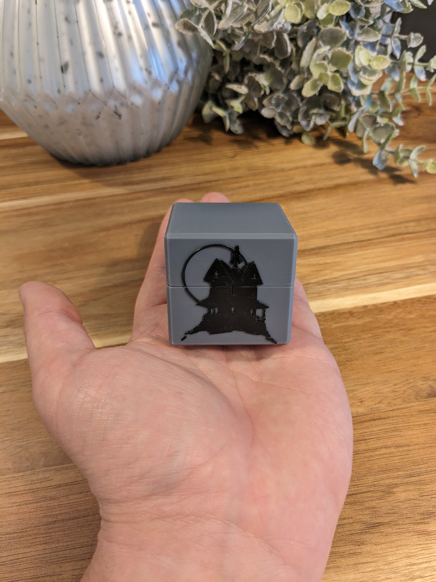Halloween Scary House Ring Box (Proposal, Gift, Ring Bearer, ect)