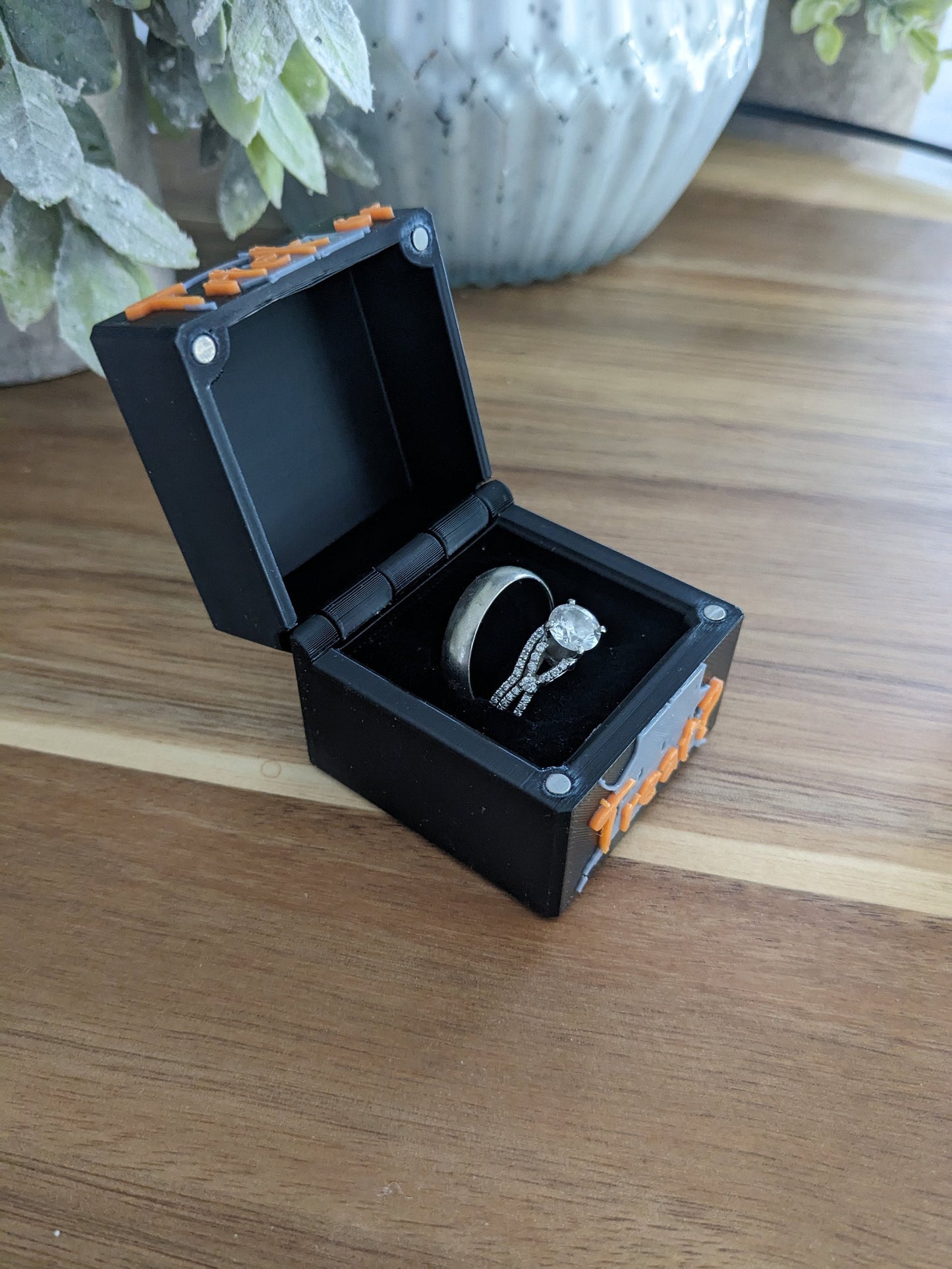 Halloween Trick or Treat Ring Box (Proposal, Gift, Ring Bearer, ect)