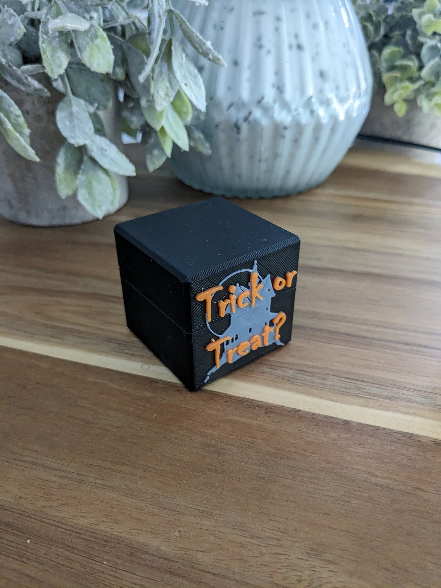Halloween Trick or Treat Ring Box (Proposal, Gift, Ring Bearer, ect)