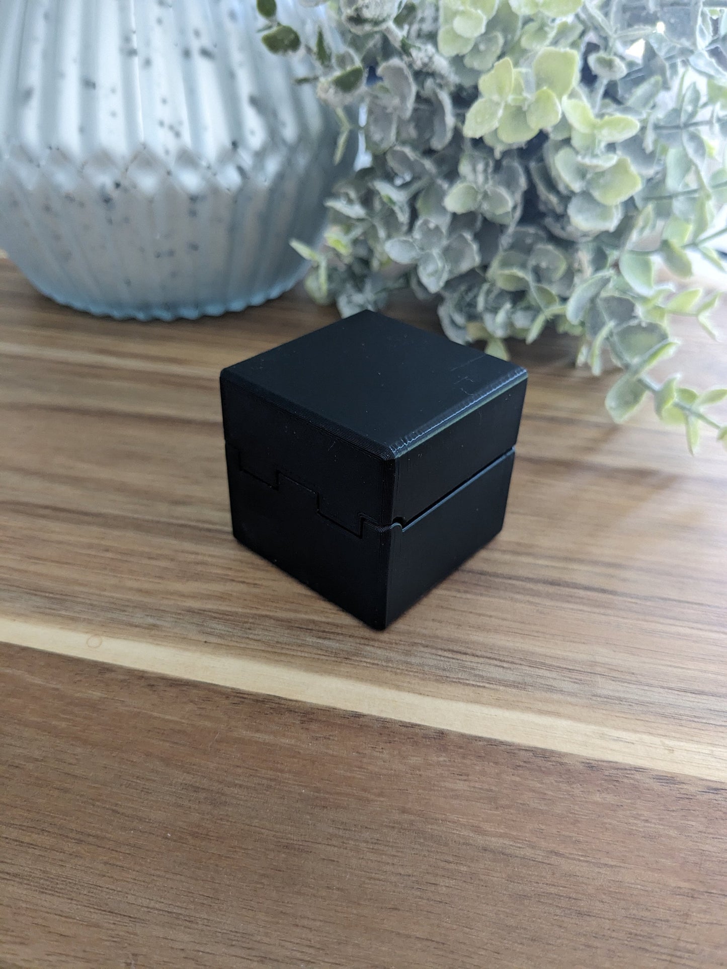 D20 Outline Ring Box (Proposal, Gift, Ring Bearer, ect) 20 sided dice
