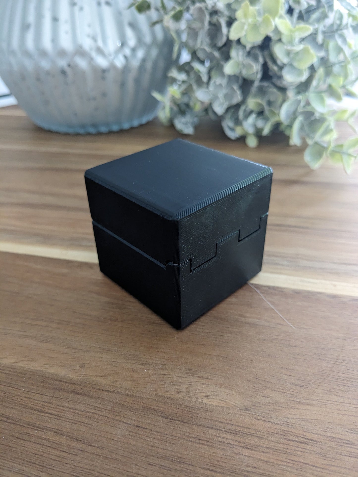 D20 without numbers Ring Box (Proposal, Gift, Ring Bearer, ect) 20 sided dice